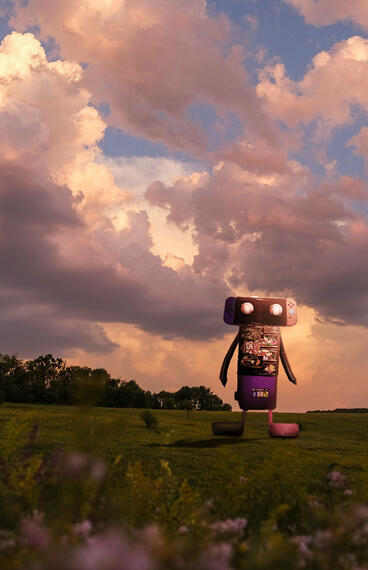 Lil Robot Guy (Photography Collage Project)