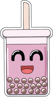 Boba Tea Sticker 2 (Sticker Project)