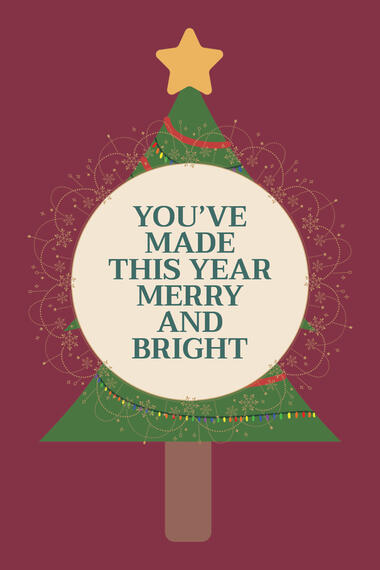 Friend Christmas Card [Front] (Extra Credit)
