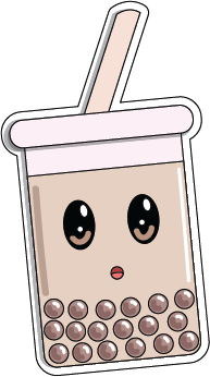 Boba Tea Sticker 1 (Sticker Project)